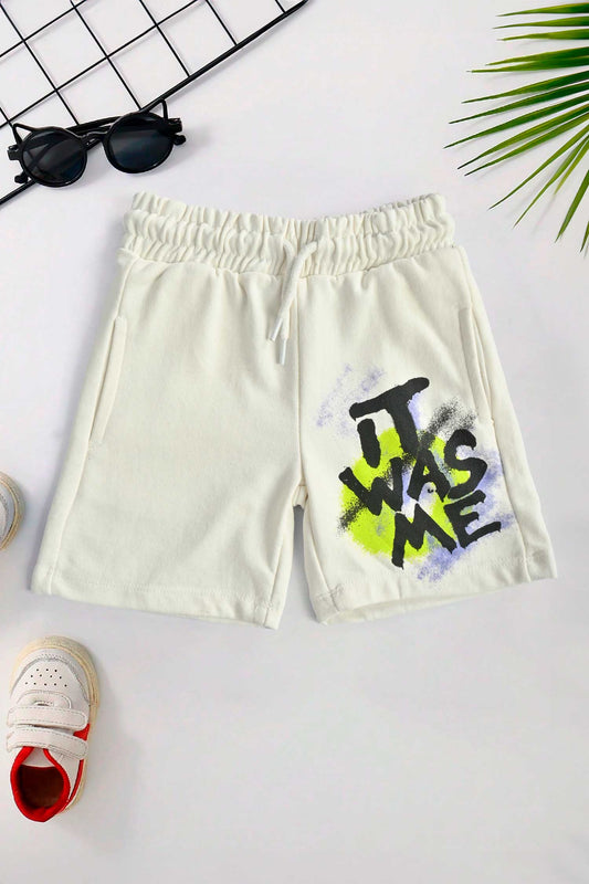 Lefties Kid's It Was Me Printed Terry Shorts 