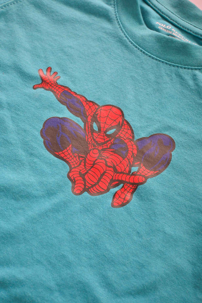 Polo Republica Boy's Spider Man Printed Tee Shirt