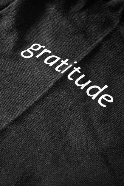 Men's Practice Gratitude Printed Crew Neck Tee Shirt