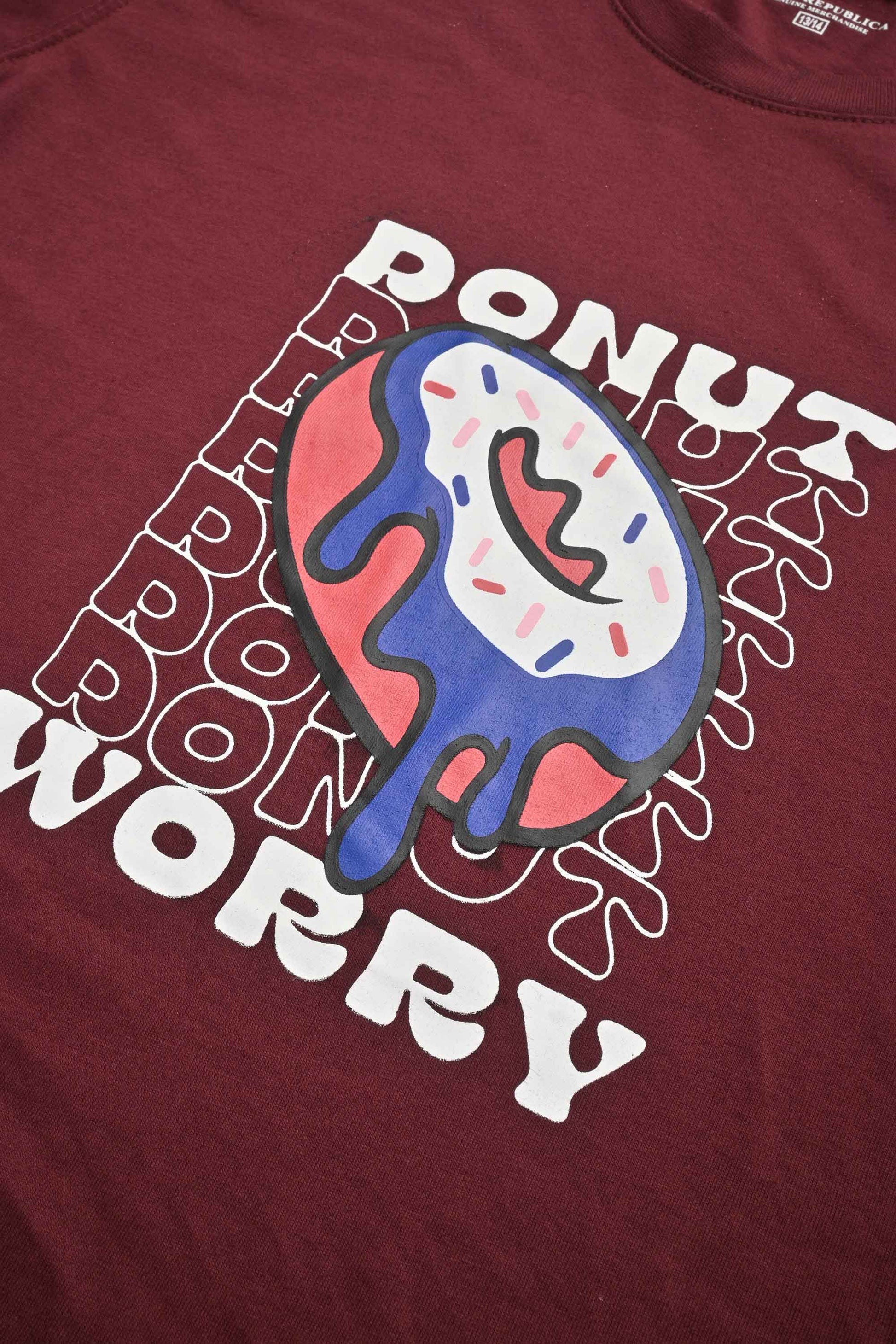 Polo Republica Boy's Donut Worry Printed Tee Shirt Boy's Tee Shirt Polo Republica 