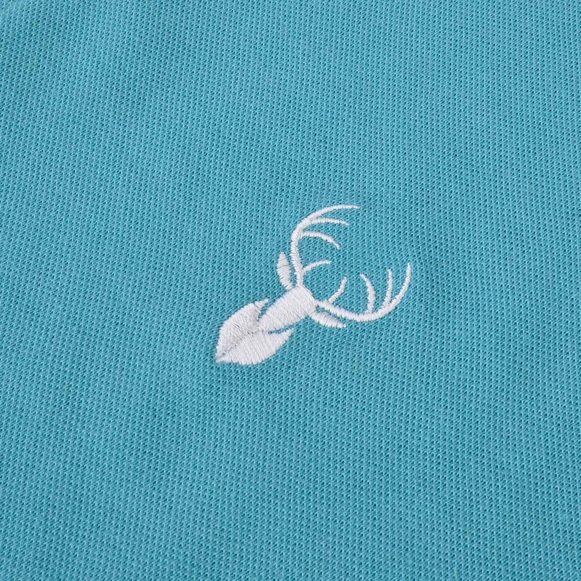 Polo Republica Men's Polo Deer & 8 Embroidered Short Sleeve Polo Shirt