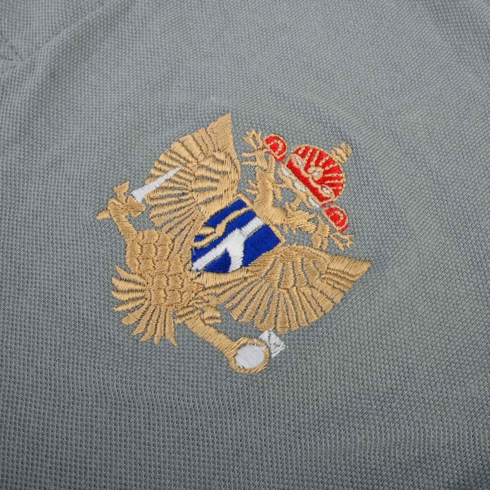 Polo Republica Men's Eagle Crest & Polo Embroidered Short Sleeve Polo Shirt