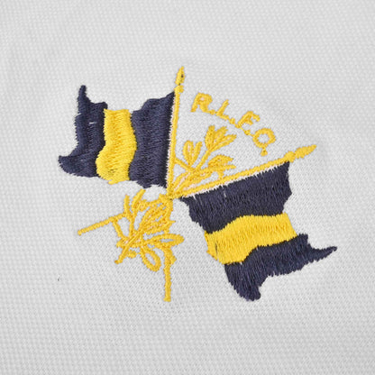 Polo Republica Men's Moose & Double Flags Embroidered Short Sleeve Polo Shirt Men's Polo Shirt Polo Republica 