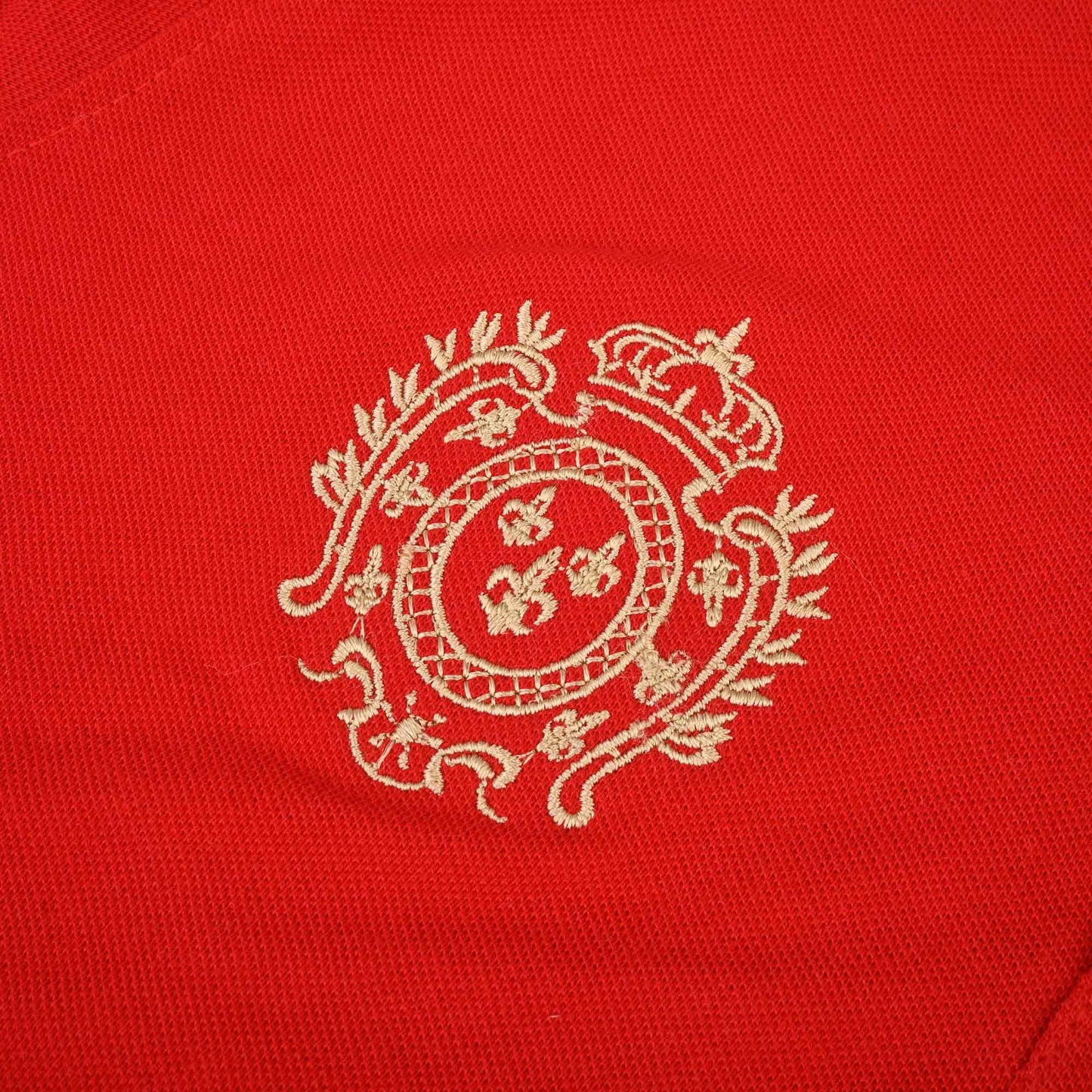 Polo Republica Men's Dual Pony & Crest Embroidered Short Sleeve Polo Shirt Men's Polo Shirt Polo Republica 