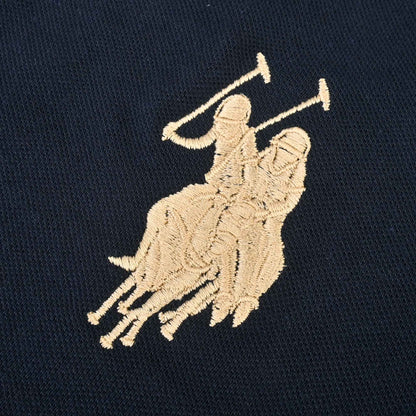 Polo Republica Men's Twin Pony & 8 Embroidered Short Sleeve Polo Shirt Men's Polo Shirt Polo Republica 