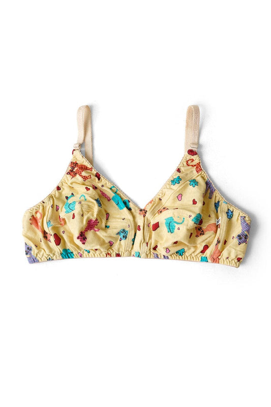 Women's Printed Jersey Bra