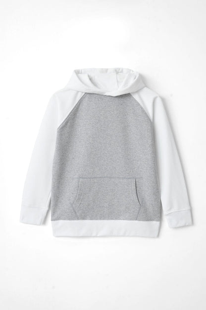 Heather Grey & White