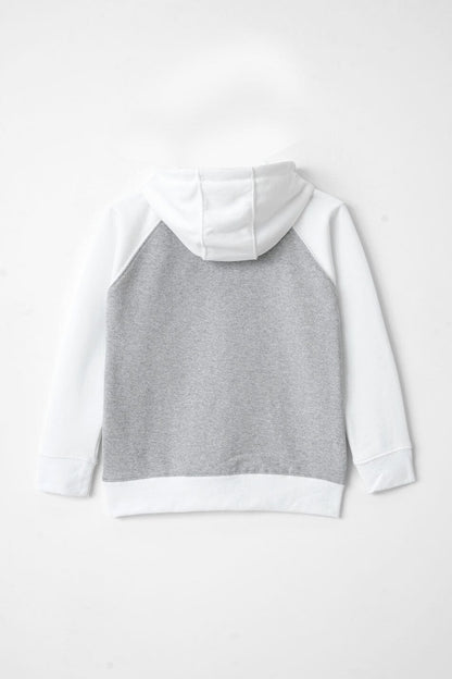 Heather Grey & White