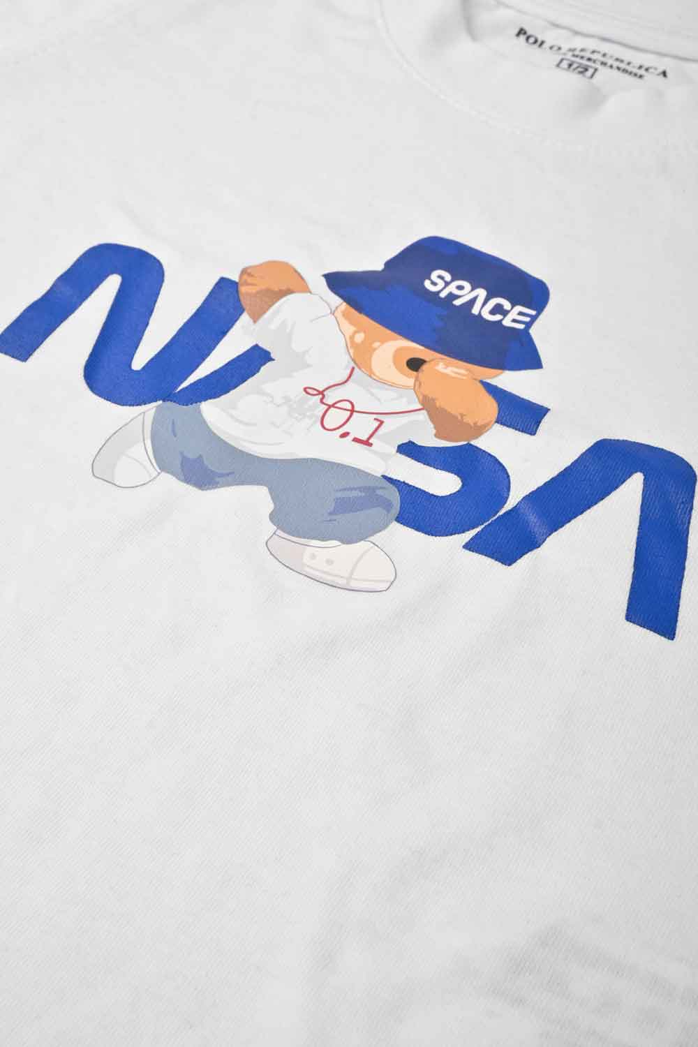 Polo Republica Boy's NASA Bear Printed Tee Shirt Boy's Tee Shirt Polo Republica 