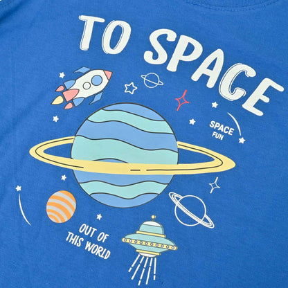 Polo Repbulica Boy's To Space Printed Tee Shirt