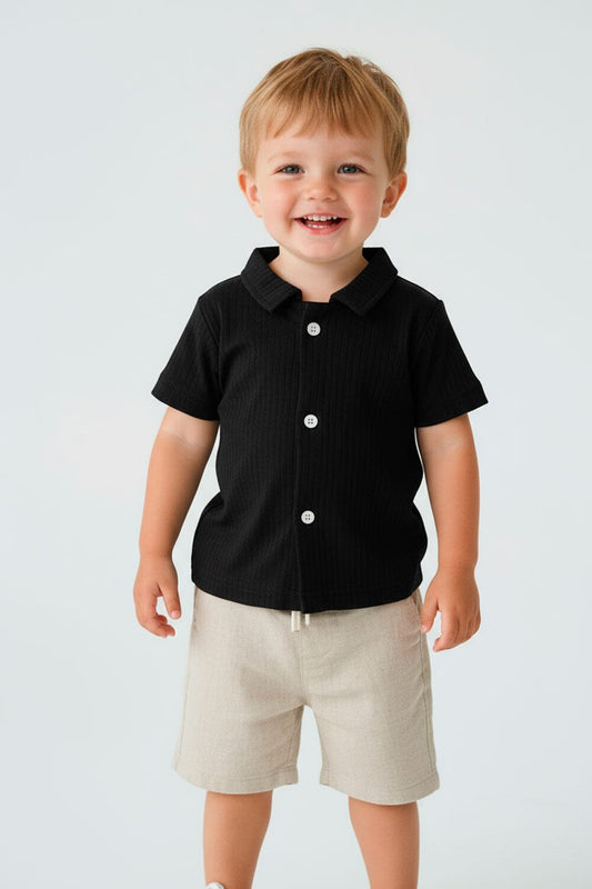 Kid's Interlock Minor Fault Casual Shirt