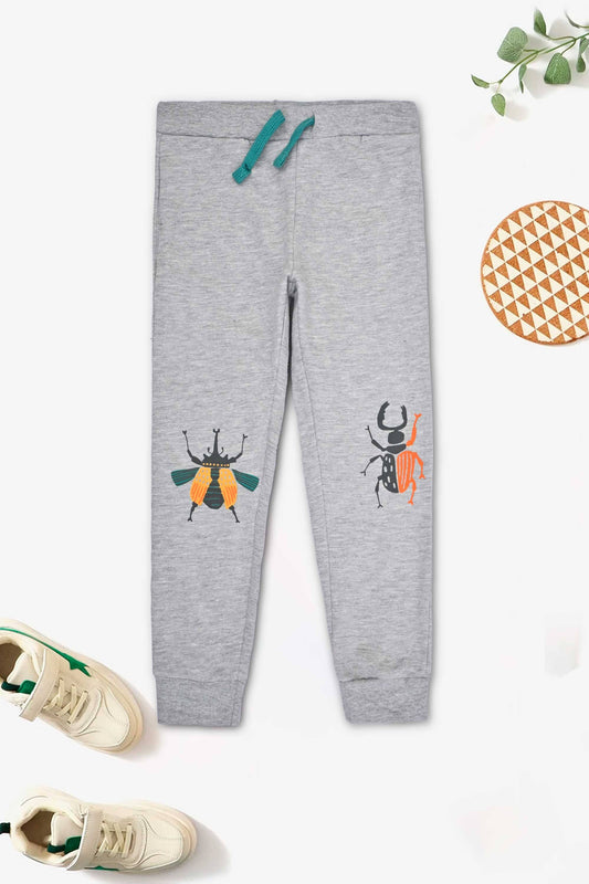 Kid's Bugs Printed Fleece Jogger pants Boy's Sweat Pants Minhas Garments 
