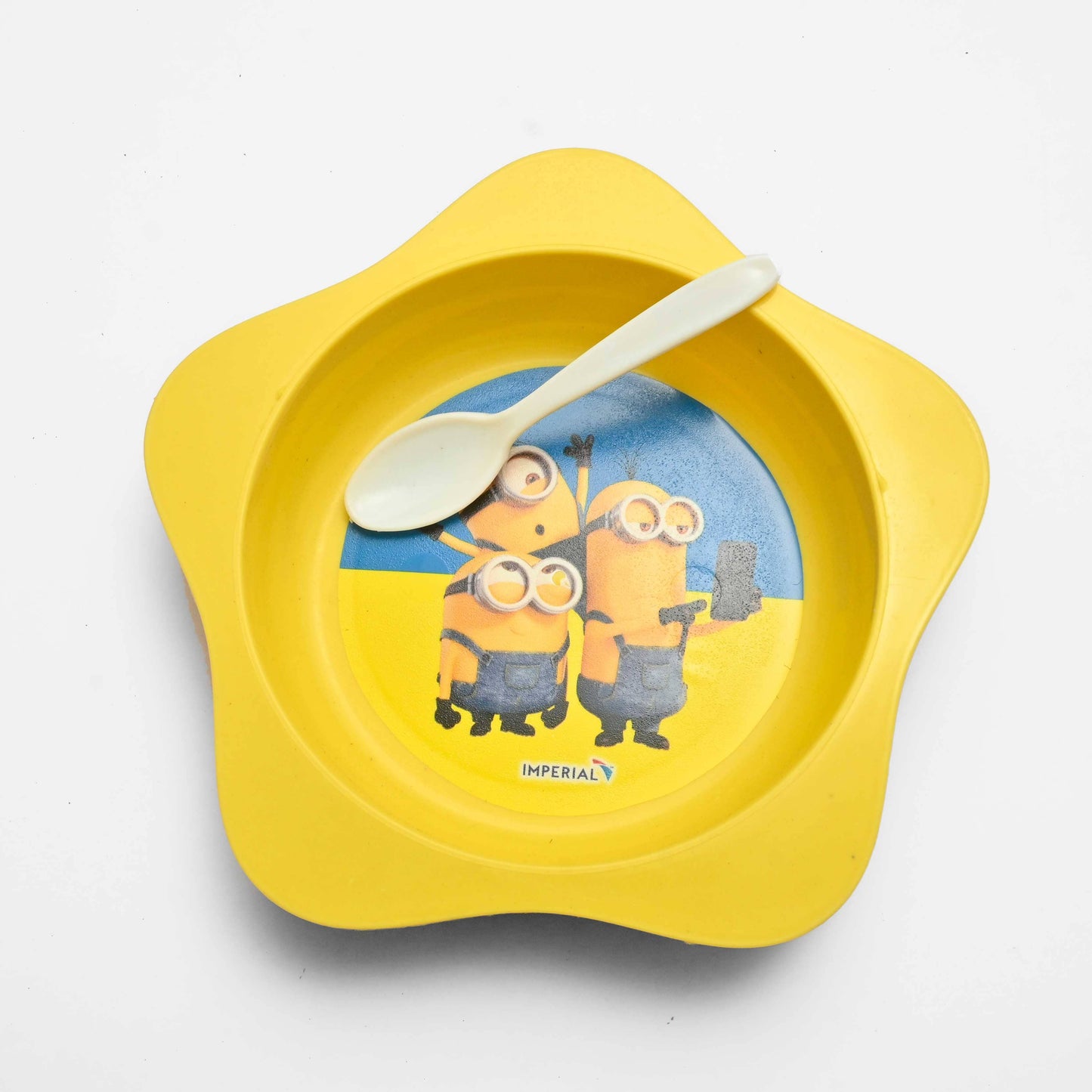 Aqua Plast Kid's Multi Purpose Mini Plastic Bowl Crockery RAM Yellow 