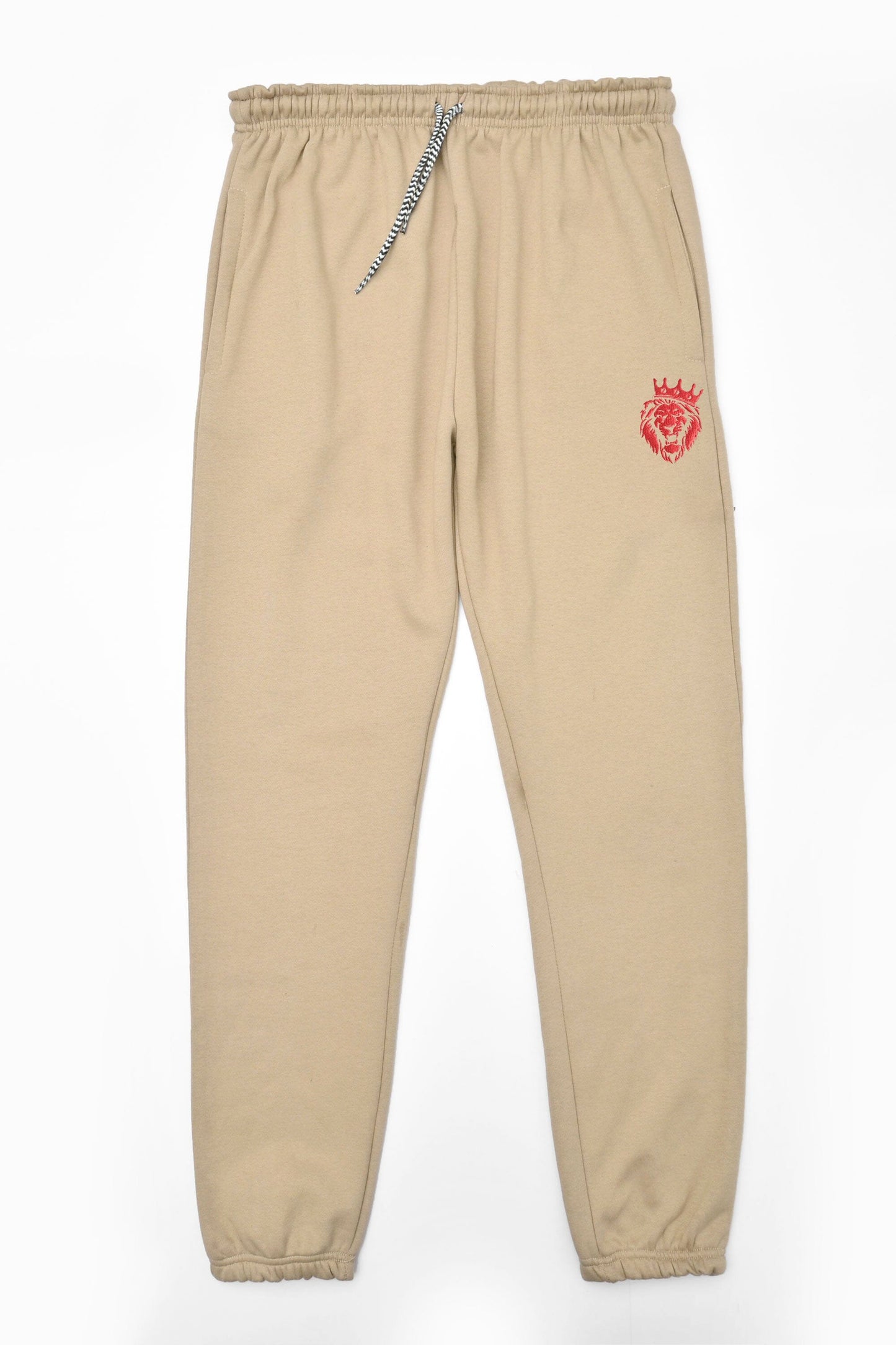 MAX 21 Men's Tiger Embroidered Fleece Joggers Pants Men's Trousers SZK 