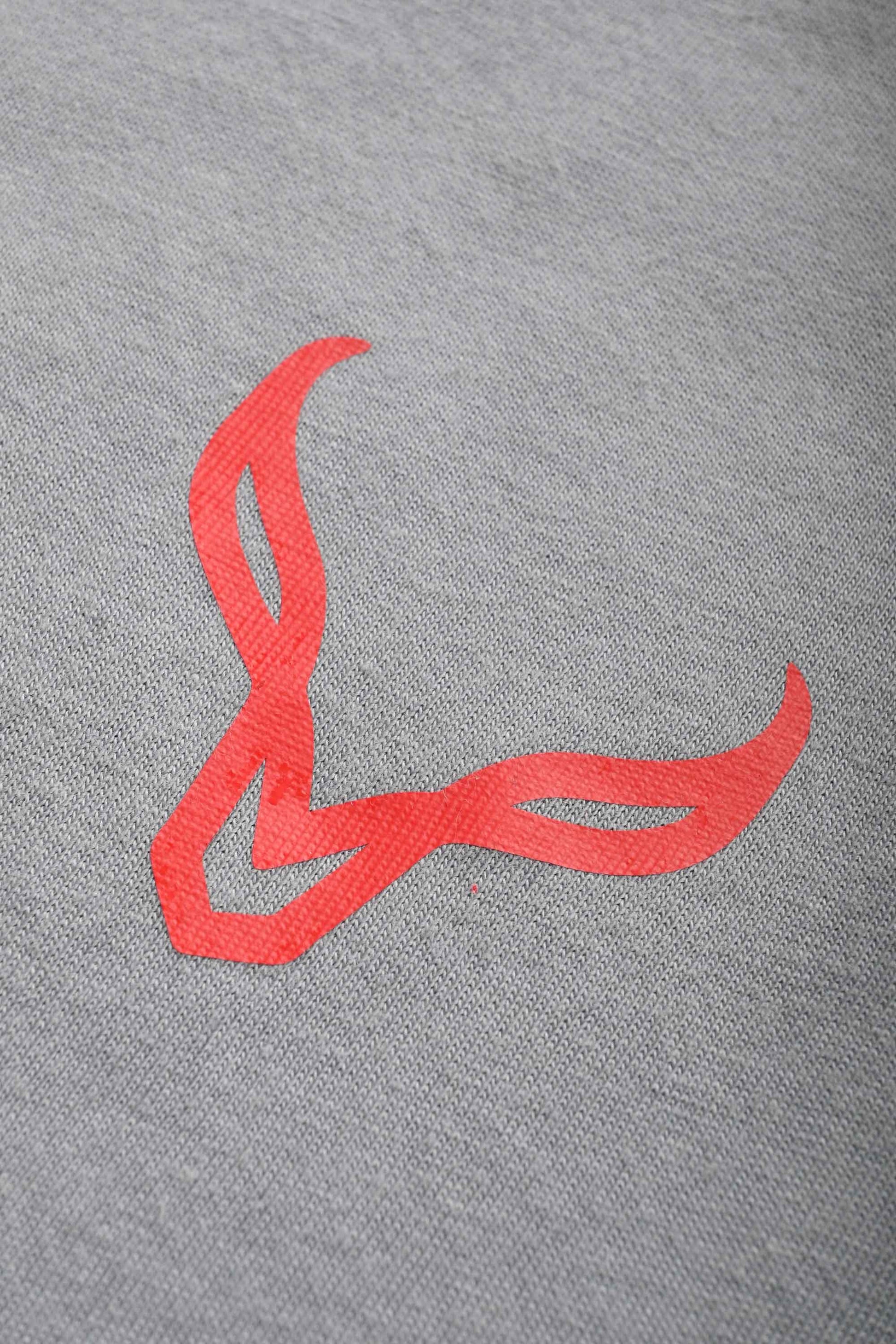 Polo Athletica Women's V-Neck Reflective Stripes Printed Short Sleeve Tee Shirt