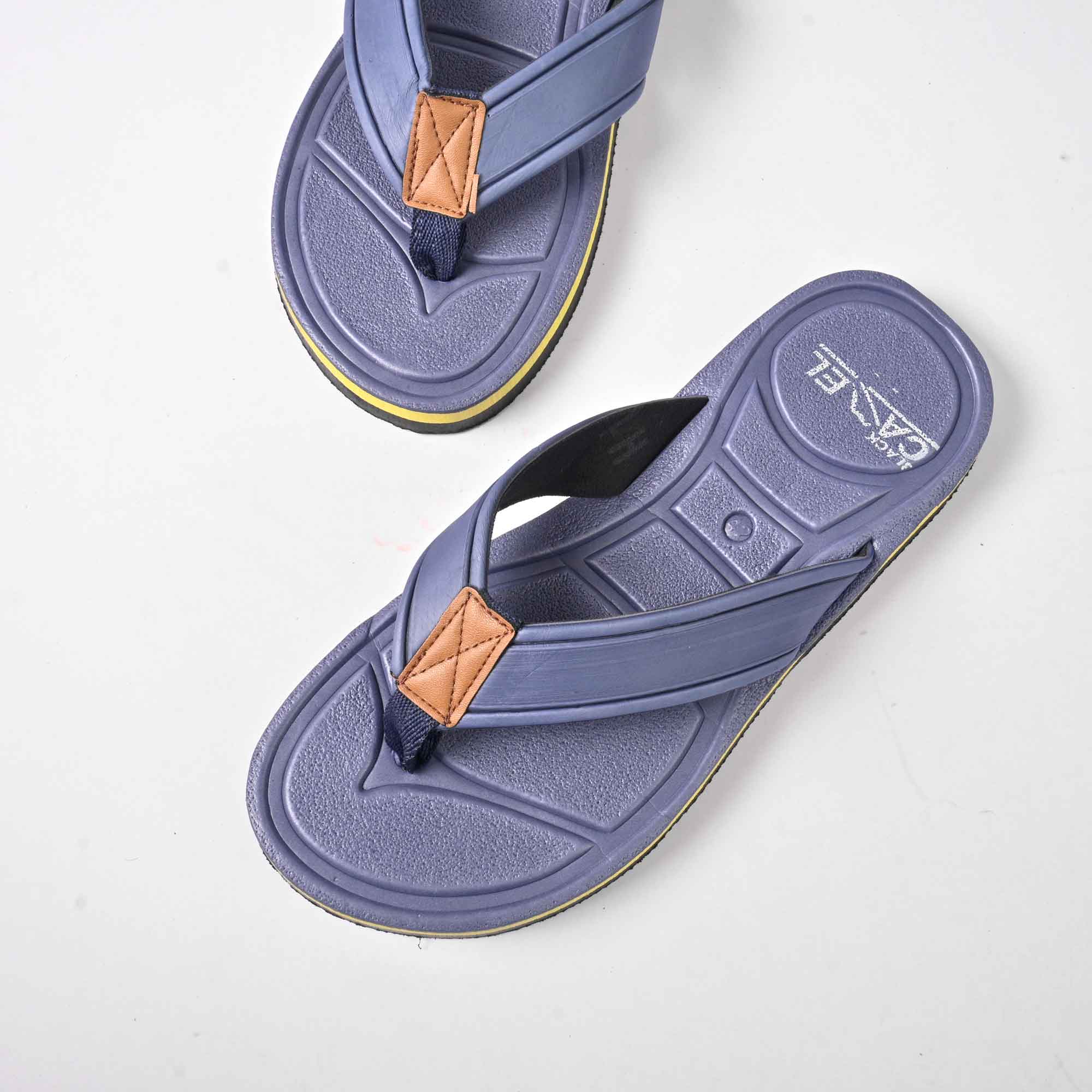 Calvin Klein men's classic slippers - dark blue | Robel.shoes