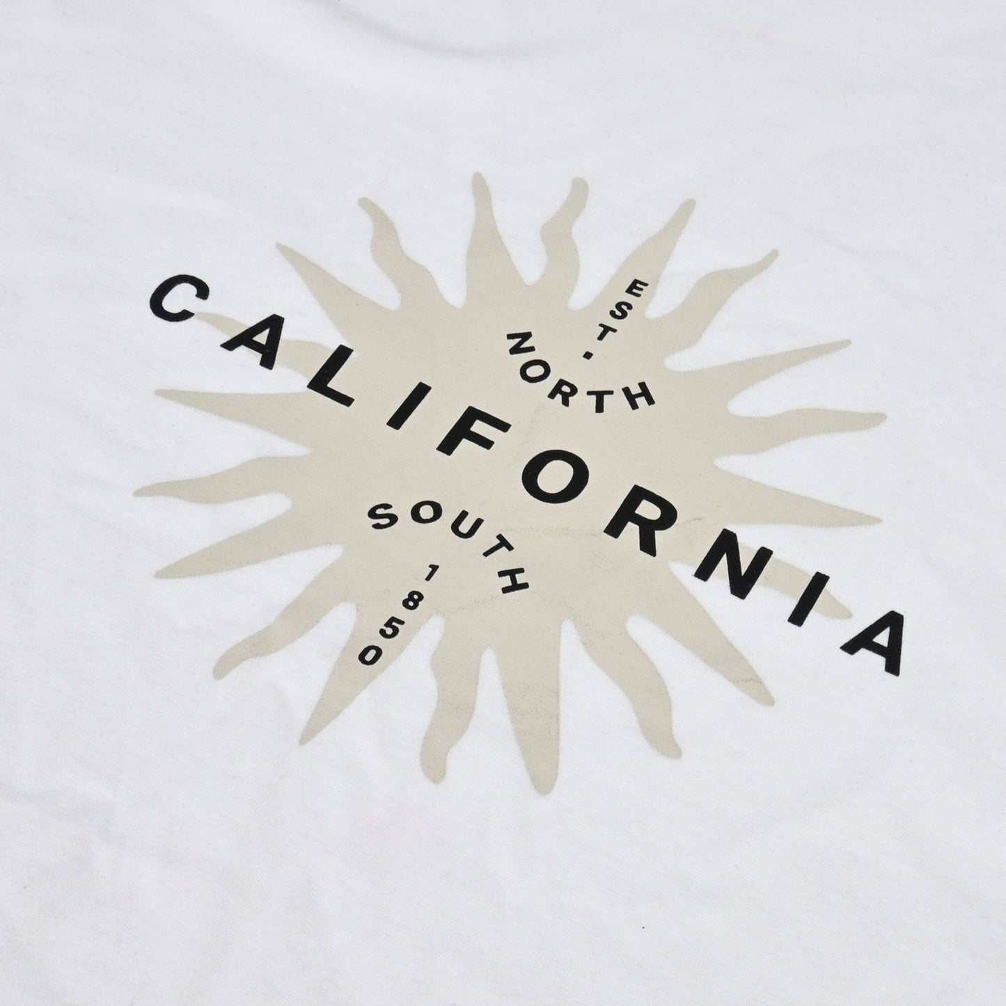 Polo Republica Men's East North California Printed Crew Neck Tee Shirt Men's Tee Shirt Polo Republica 