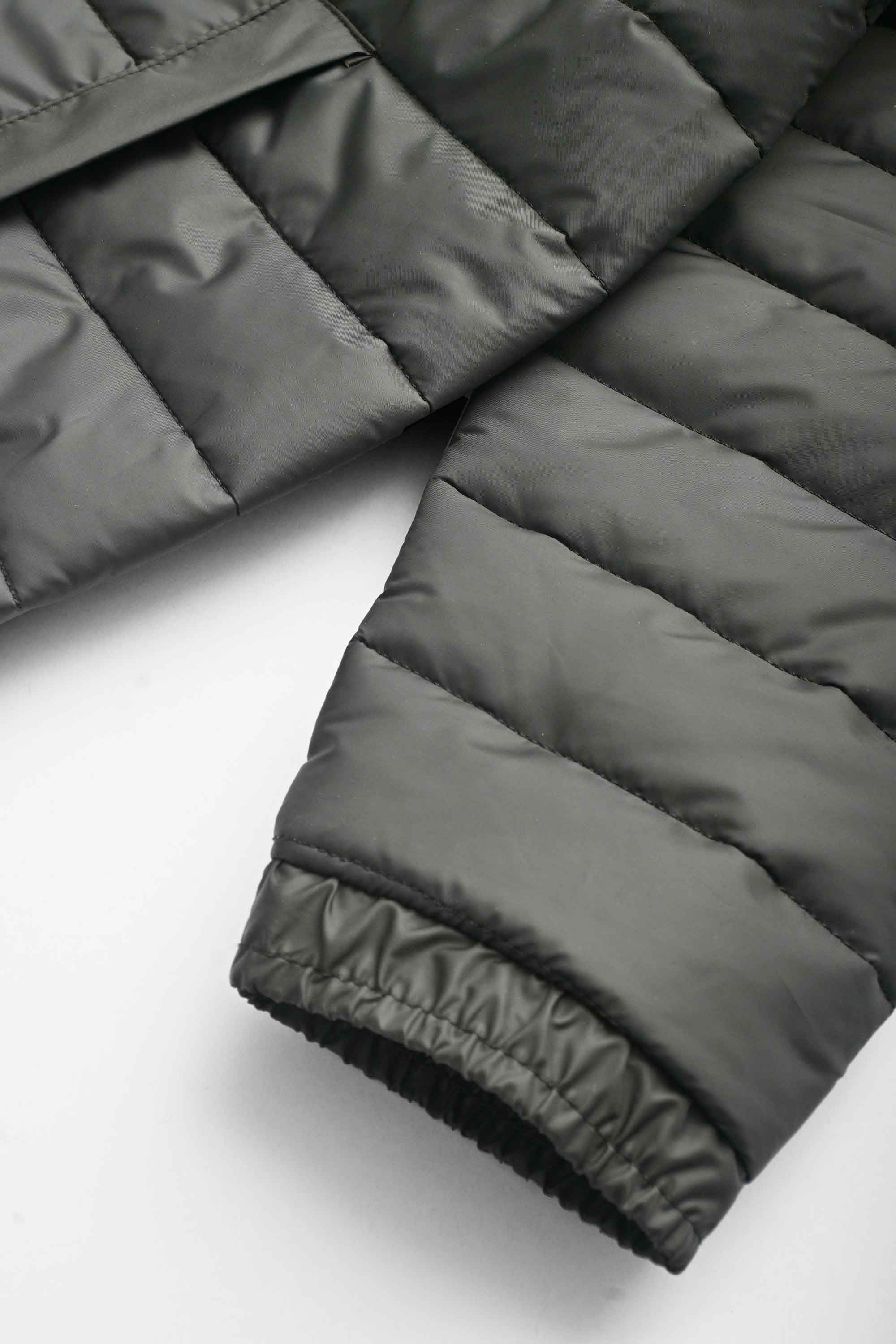 Burnt Soul Men's Bear Embroidered Design Puffer Jacket Men's Jacket IBT 