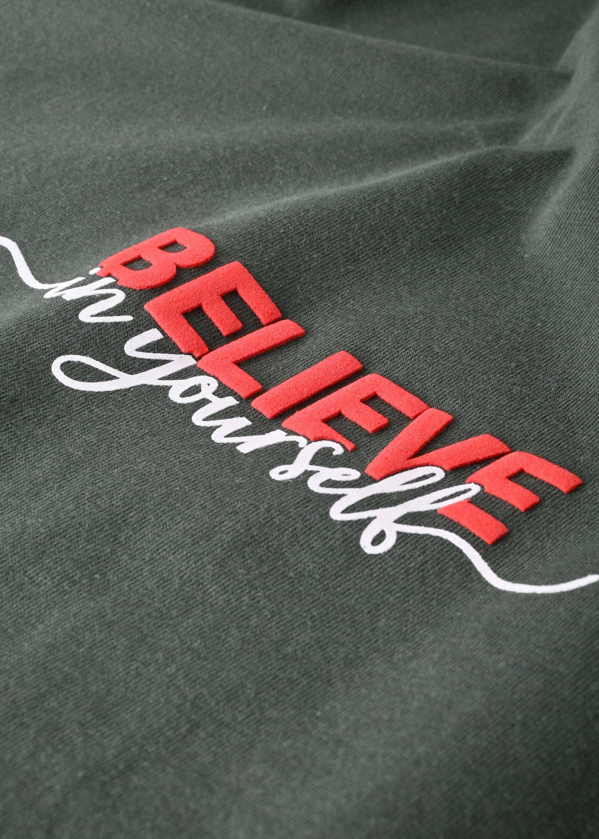 LE Men's CEO Believe In Yourself Printed V Neck Short Sleeve Tee Shirt Men's Tee Shirt Image 