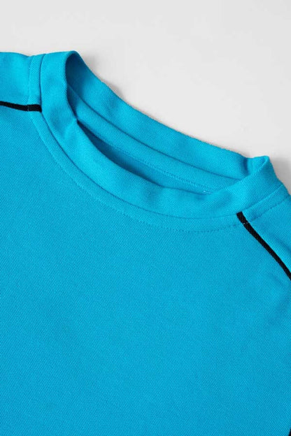 Polo Republica Men's Contrast Piping Tee Shirt