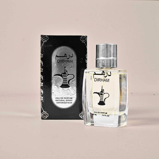 Dirham Eau De Elegance Perfume Natural Spray - 100 ml Health & Beauty SRL Black 