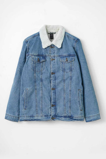 SS Men's Sherpa Denim Jacket