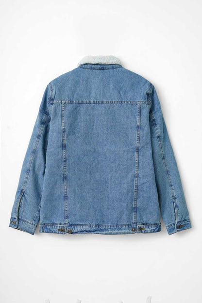 SS Men's Sherpa Denim Jacket