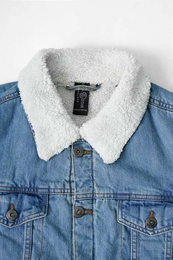 SS Men's Sherpa Denim Jacket