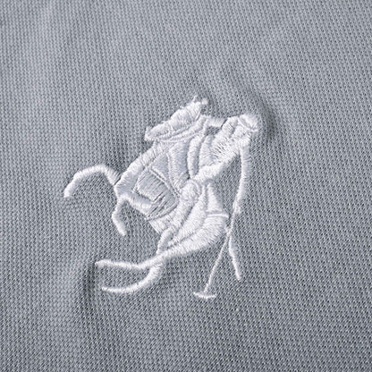 Polo Republica Men's Pony Horse Rider & 8 Embroidered Short Sleeve Polo Shirt Men's Polo Shirt Polo Republica 