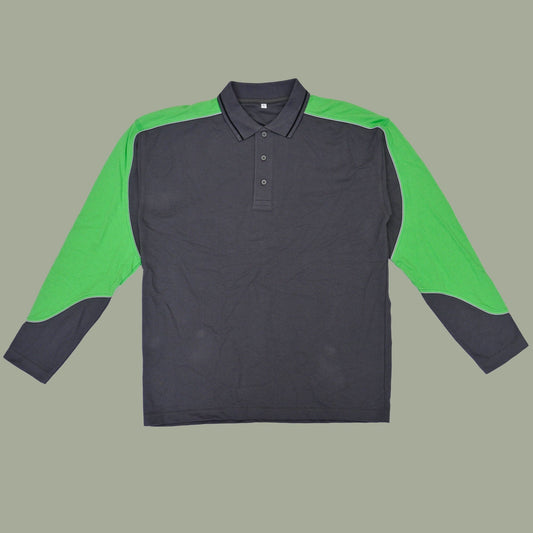 Aerocraft Men's Classic Long Sleeve Pique Polo Shirt Men's Polo Shirt ST Graphite XS 