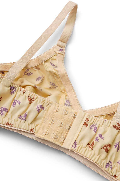 Robi Women's Leaf Spring Cotton Bra