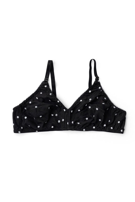 Women's Polka Dots Jersey Bra