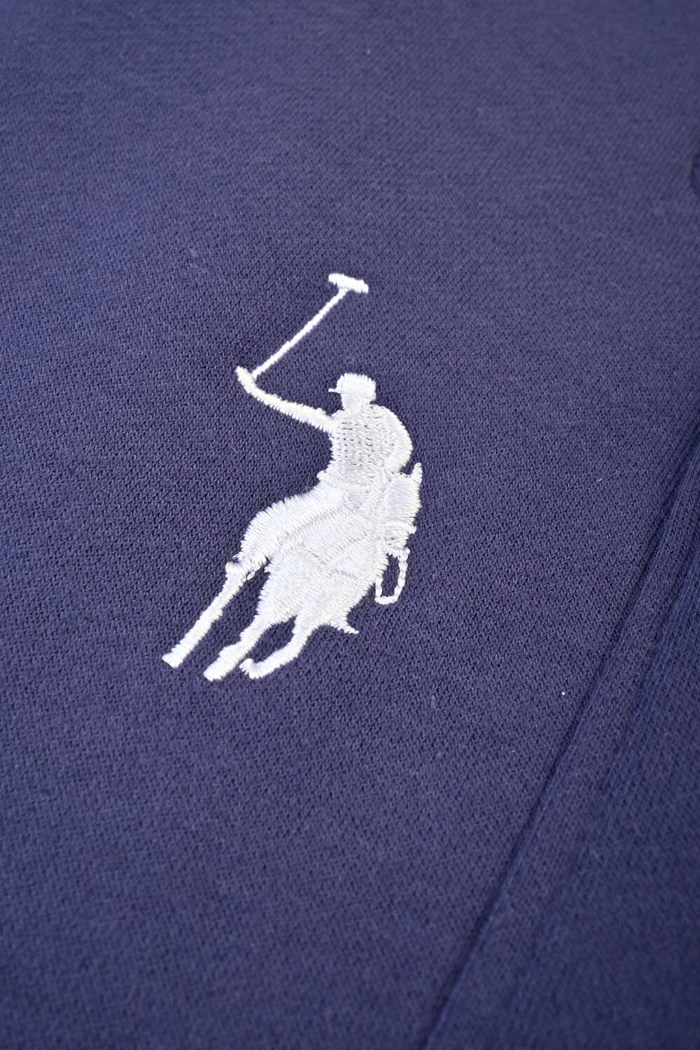 Polo Republica Pony Embroidered Contrast Panel Fleece Joggers Pants Men's Trousers Polo Republica 
