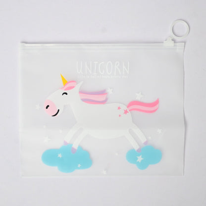Unicorn Magical Transparent Water Resistant Stationary Pouch Stationary & General Accessories SRL D2 