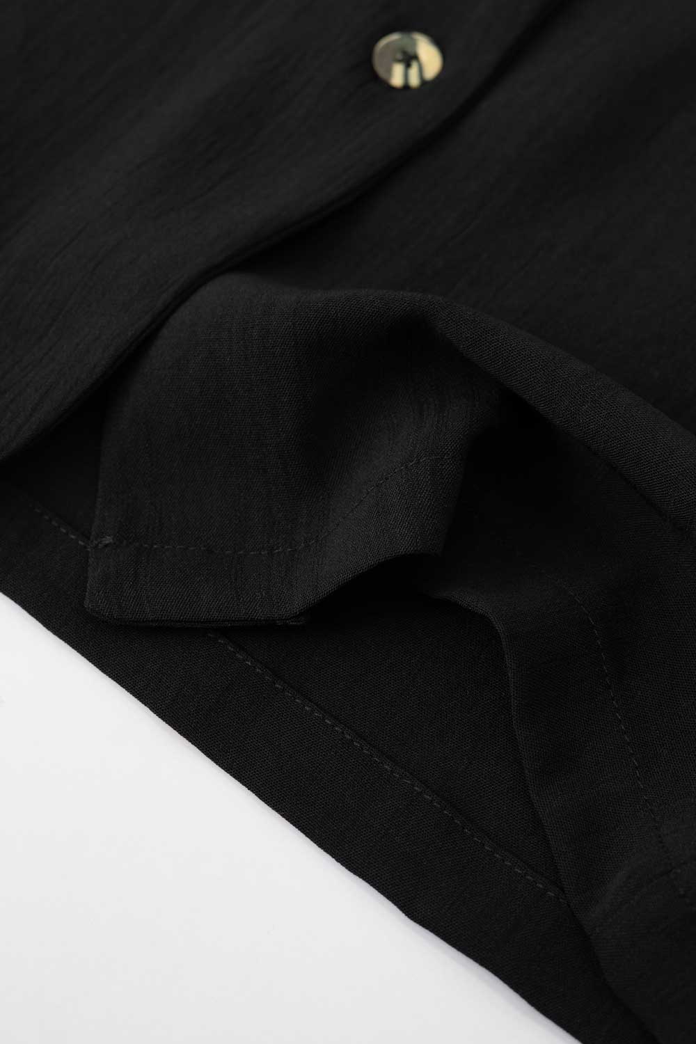 East West Women's V-Neck Textured Co-Ord Set