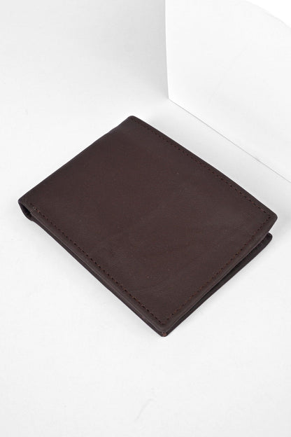 Men's Montreal Design PU Leather Wallet Men's Accessories SRL Brown 