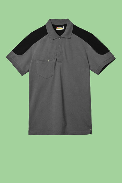 Payper Men's Contrast Panel Pique Polo Shirt Men's Polo Shirt First Choice 