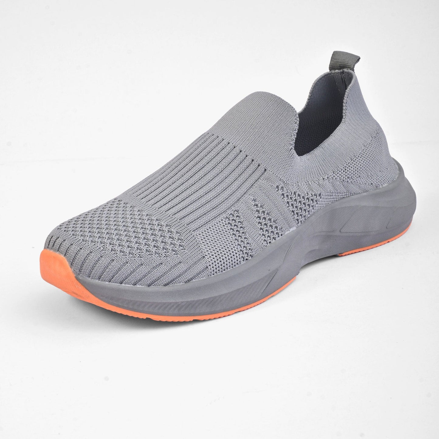 Walk Men's Plain Design Slip On Jogger Shoes Men's Shoes Hamza Traders Grey EUR 39 