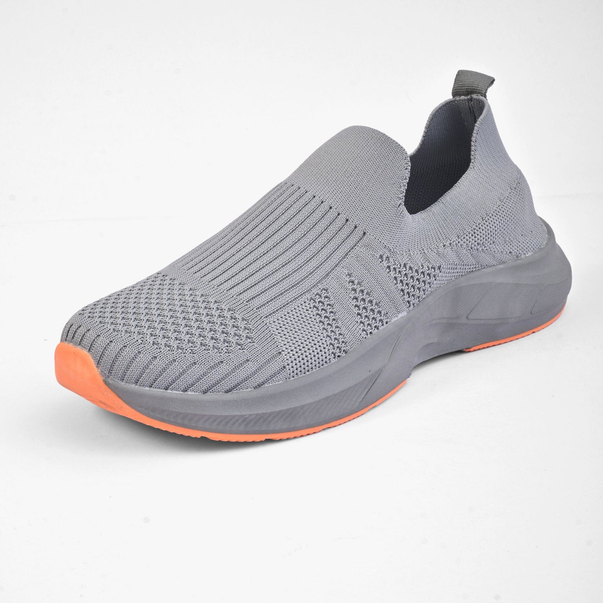 Walk Men's Plain Design Slip On Jogger Shoes Men's Shoes Hamza Traders Grey EUR 39 