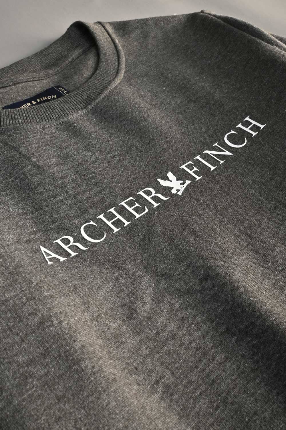 Archer & Finch Men's Logo Printed Fleece Sweat Shirt Men's Sweat Shirt LFS 
