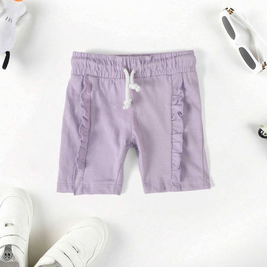 ZR Kid's Comfy Shorts Kid's Shorts SNR Lilac 6-9 Months 