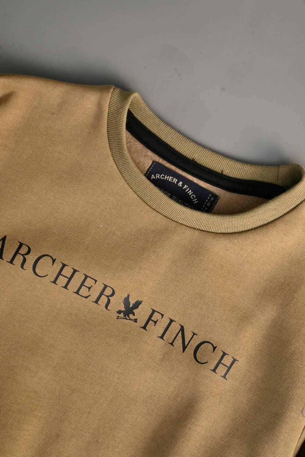 A&F Boy's Archer & Finch Printed Fleece Sweat Shirt Boy's Sweat Shirt LFS 