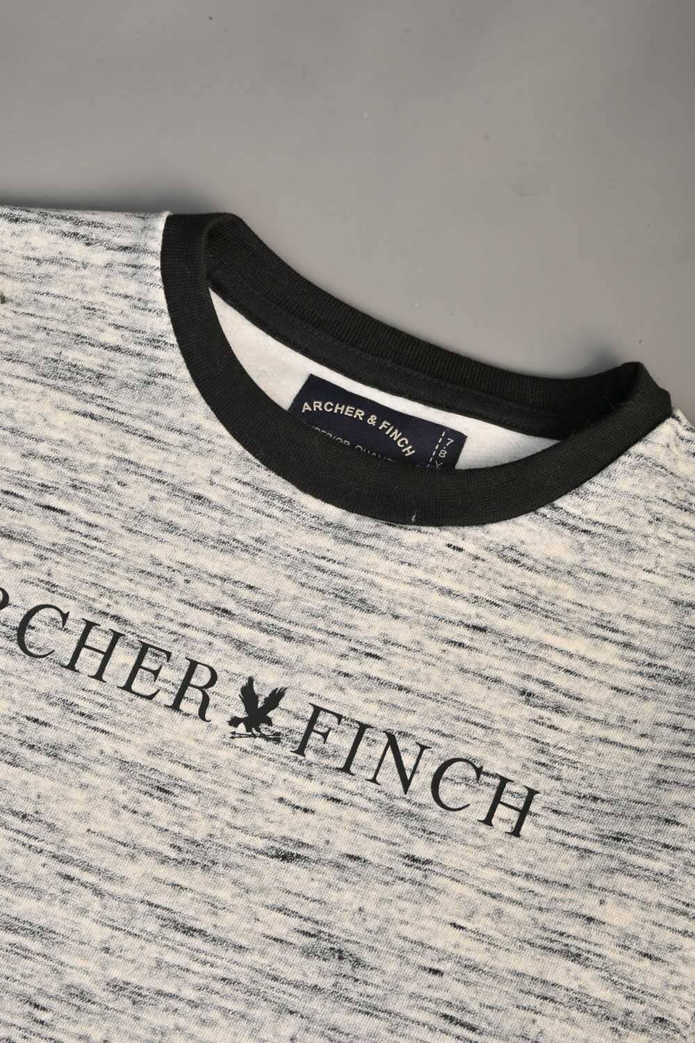 A&F Boy's Archer & Finch Printed Fleece Sweat Shirt Boy's Sweat Shirt LFS 