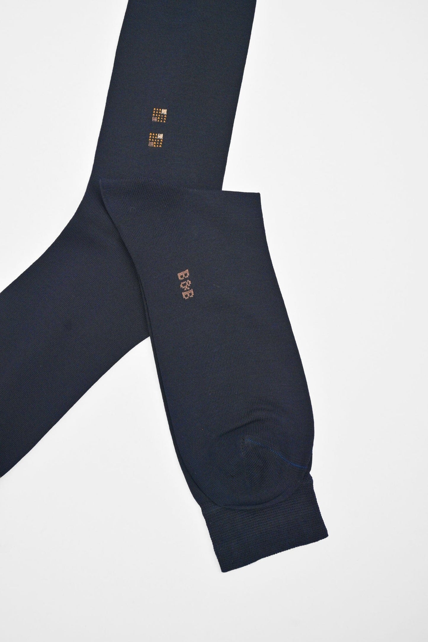Gol Men's B&B Classic Cotton Dress Socks - Pack Of 2 Pairs