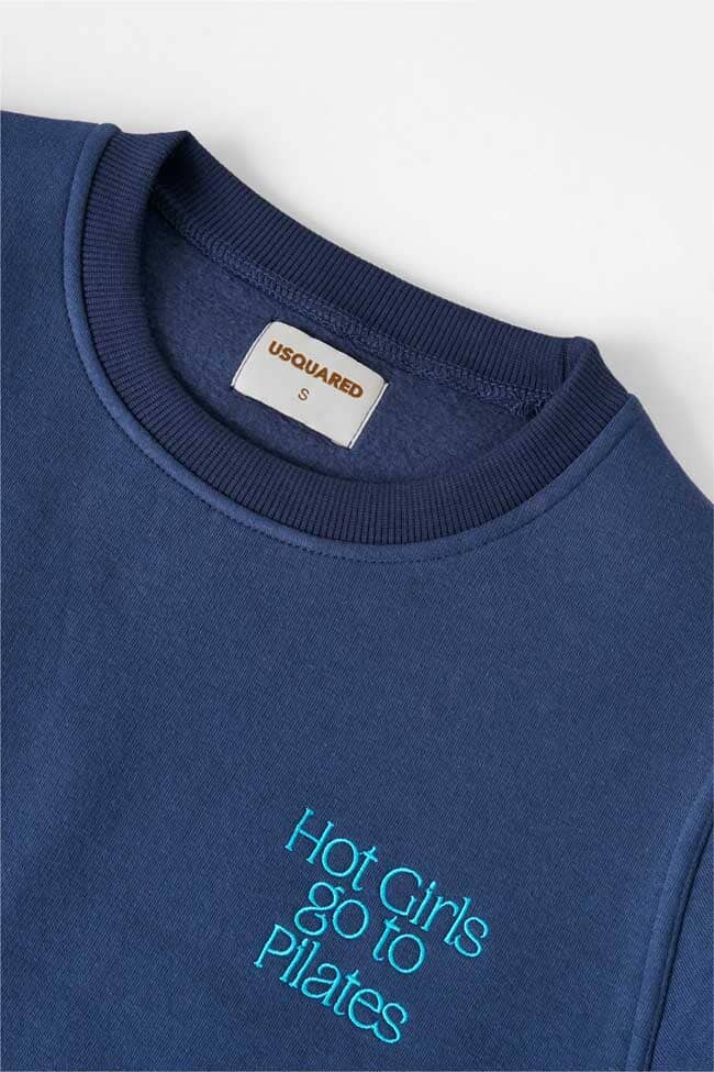 USQUARED Women's Girls Go To Pilates Minor Fault Sweatshirt