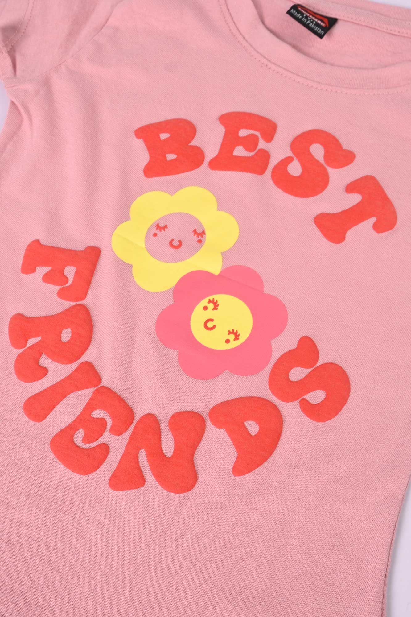 Mini Mark Kid's Best Friends Printed Short Sleeve Tee Shirt Boy's Tee Shirt KMG 