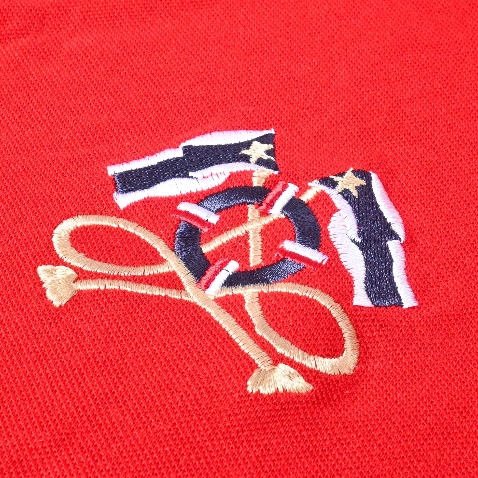 Polo Republica Men's Double Pony Crest & 8 Polo Embroidered Pocket Polo Shirt Men's Polo Shirt Polo Republica 