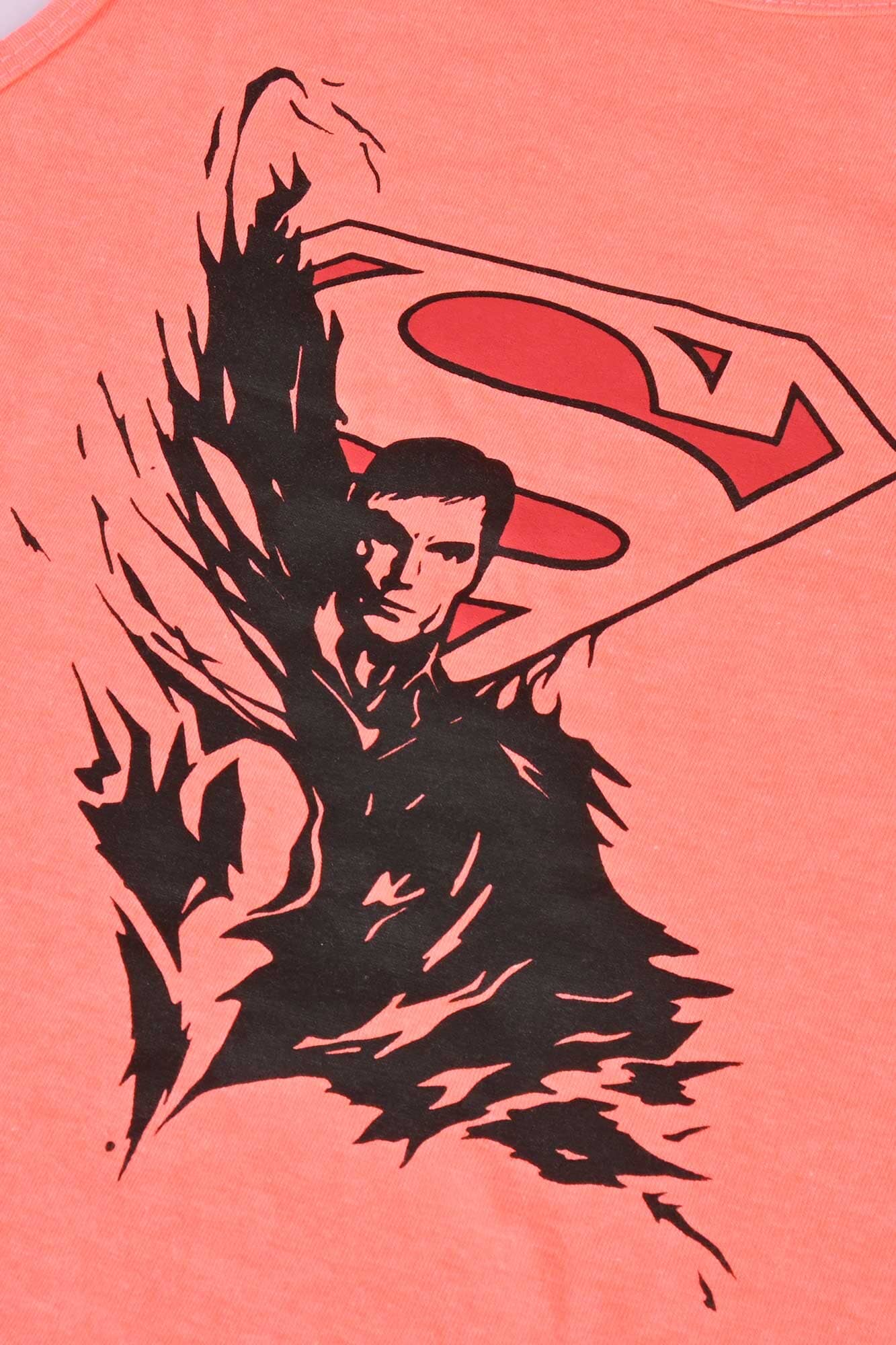 Junior Boy's Superman Printed Tank Top Boy's Tee Shirt SZK 
