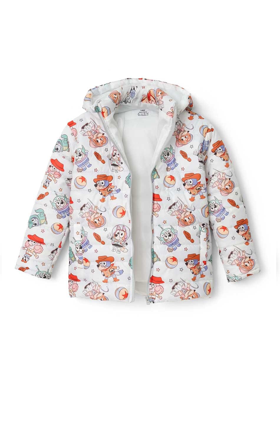 Olive Outfits Kid's Andy Hooded Puffer Jacket