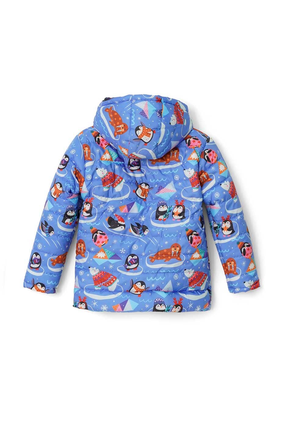 Olive Outfits Kid's Hooded Puffer Jacket